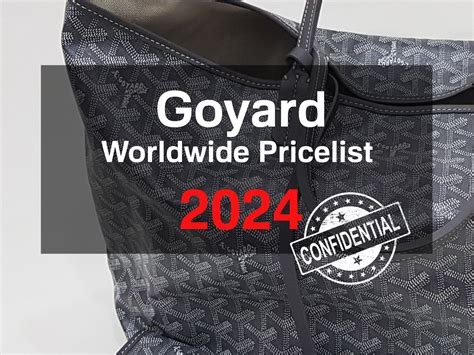 goyard wallet price list 2016|Goyard wallet prices 2024.